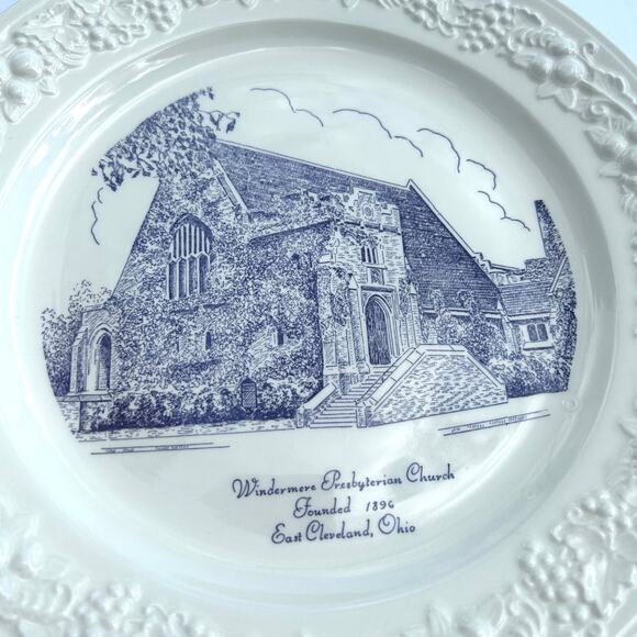 Vintage Windermere Presbyterian Church East Cleveland Ohio Church Plate - Picture 3 of 6